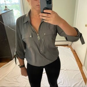 🗄Michael Kors Grey Work shirt